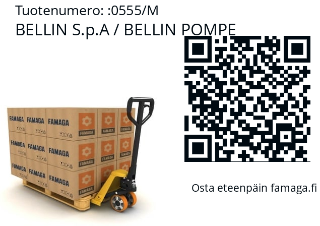   BELLIN S.p.A / BELLIN POMPE 0555/M