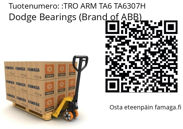   Dodge Bearings (Brand of ABB) TRO ARM TA6 TA6307H