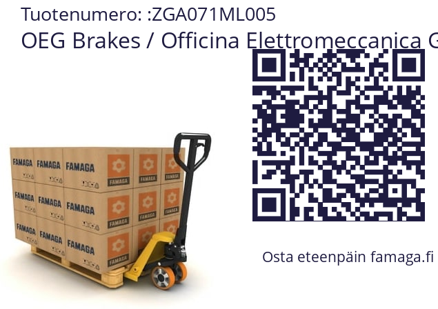   OEG Brakes / Officina Elettromeccanica Gottifredi ZGA071ML005