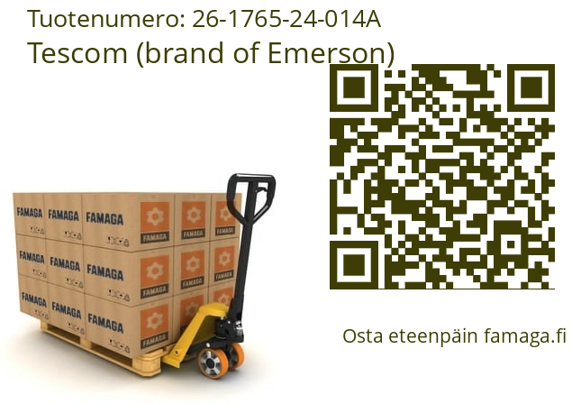   Tescom (brand of Emerson) 26-1765-24-014A